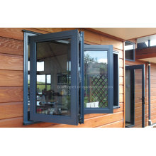 Bifold Openness Double Glass Aluminium Windows Prices